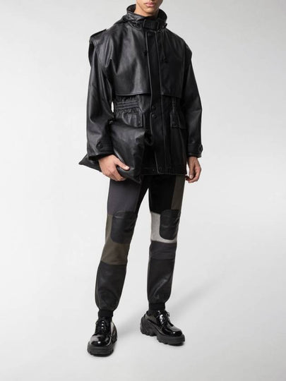 Leather Coat Black GR03C0020001 - GOSHA RUBCHINSKIY - BALAAN 2