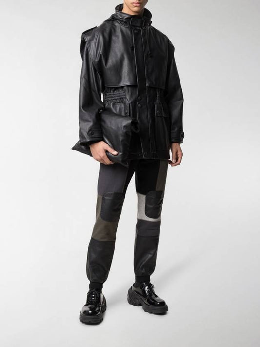 Leather Coat Black GR03C0020001 - GOSHA RUBCHINSKIY - BALAAN 2