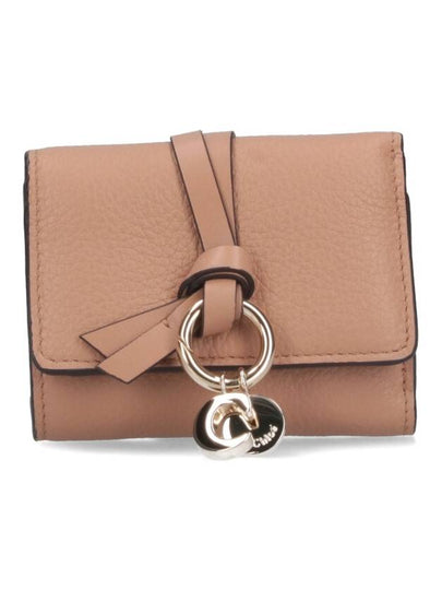 Alphabet Small Half Wallet Beige - CHLOE - BALAAN 2