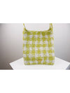 Crochet Tote Bag Yellow - PRADA - BALAAN 3