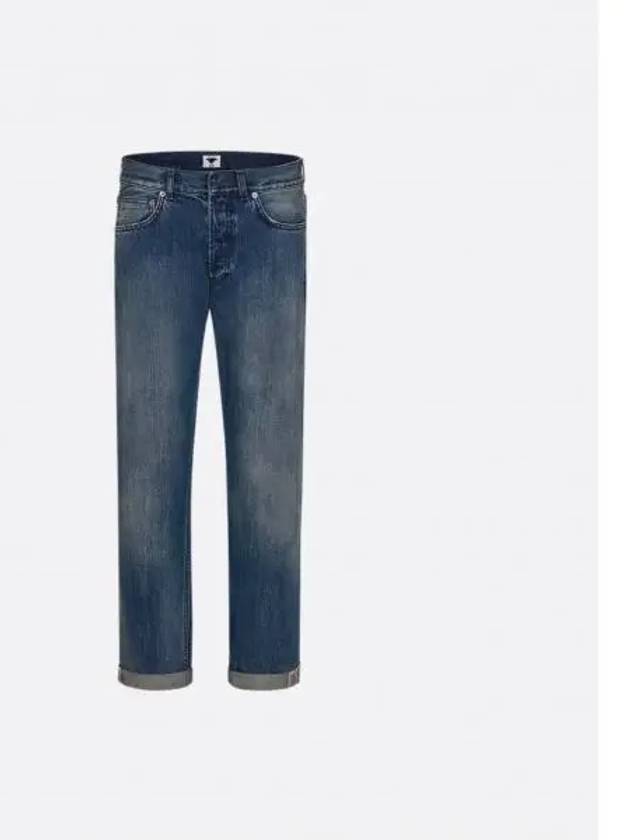 Men's Denim Boyfriend Jeans Blue - DIOR - BALAAN 2