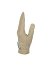 Women s M logo left hand gloves BEIGE WOMAN - MALBON GOLF - BALAAN 3