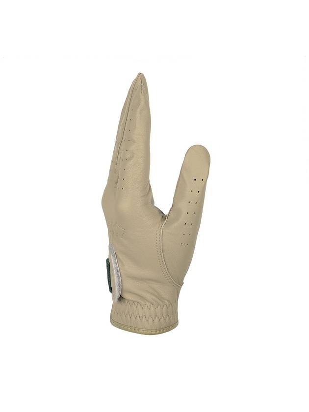 Women s M logo left hand gloves BEIGE WOMAN - MALBON GOLF - BALAAN 3