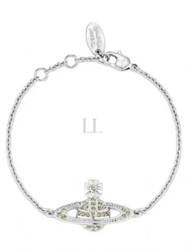 Mini Bas Relief Chain Bracelet Silver - VIVIENNE WESTWOOD - BALAAN 2