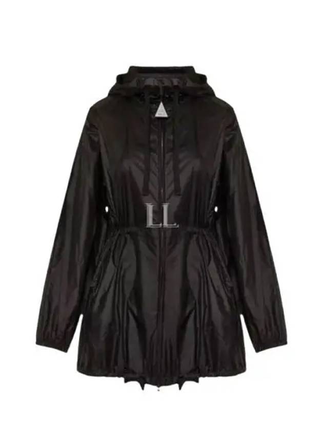 Women's Airelle Hooded Jacket Black - MONCLER - BALAAN 2