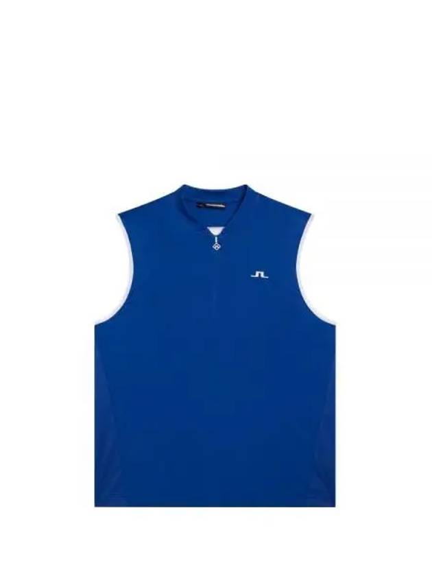 Walker Back Logo Vest Sodalite Blue - J.LINDEBERG - BALAAN 2