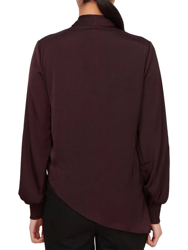 Avi Women's Blouse WM074Z PORT PURPLE - ALLSAINTS - BALAAN 3