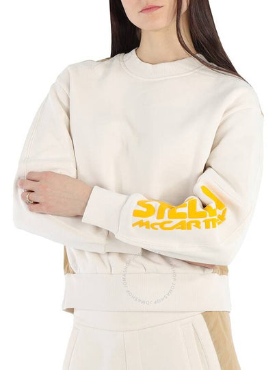 Color Logo Point Sweatshirt Ivory - STELLA MCCARTNEY - BALAAN 2