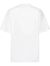 Embroidered logo cotton shortsleeved Tshirt - BALENCIAGA - BALAAN 3