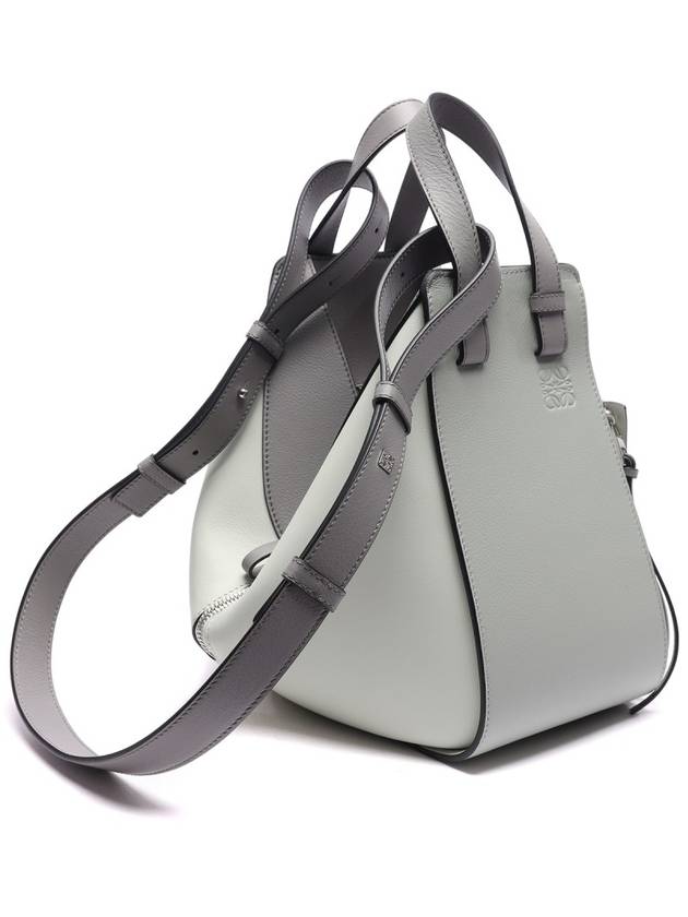 Small Hammock Classic Calfskin Shoulder Bag Ash Grey - LOEWE - BALAAN 4