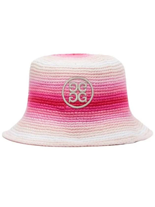 Circle G Ombre Crochet Bucket Hat Pink - G/FORE - BALAAN 2