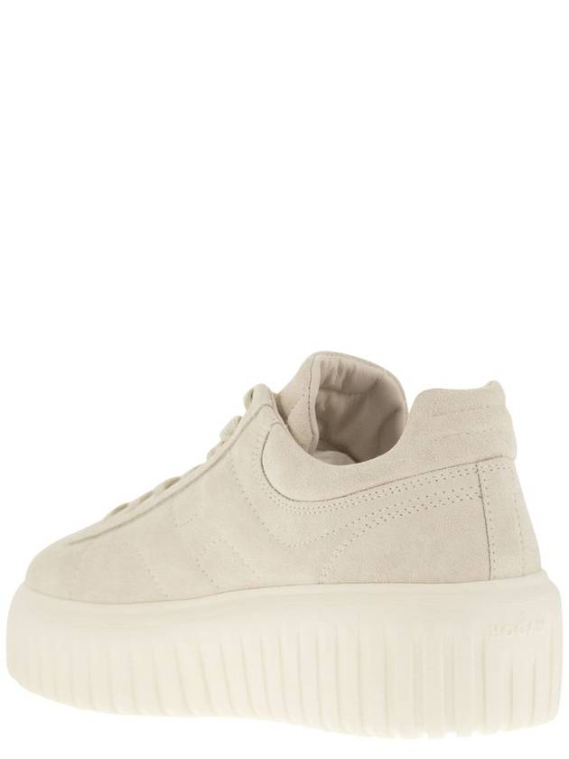 Hogan H Stripes Low Top Sneakers Blanc - HOGAN - BALAAN 4