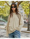 NEW Pigment Long Sleeve T-Shirt Light Beige - FLUKE - BALAAN 3