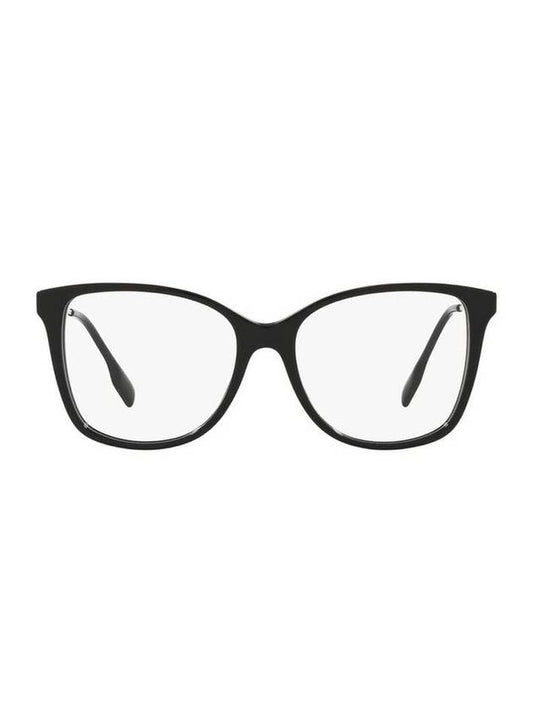 Eyewear TB Logo Temple Oversized Glasses Black - BURBERRY - BALAAN 1