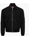 Classic Cotton Bomber Jacket Black - LOEWE - BALAAN 2