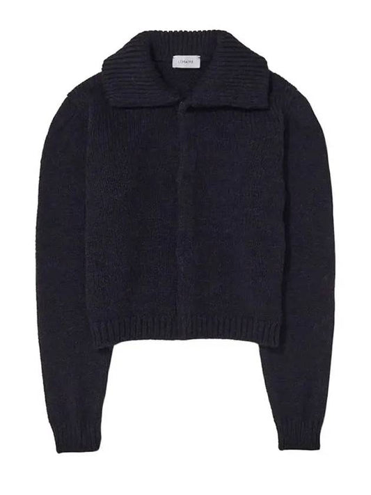 Snack Alpaca Blend Cardigan Black - LEMAIRE - BALAAN 2