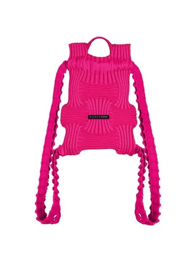 Mini bow backpack pink - PLEATSMAMA - BALAAN 5