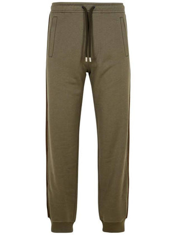 Lanvin Brown Cotton Jogger Pants - LANVIN - BALAAN 1