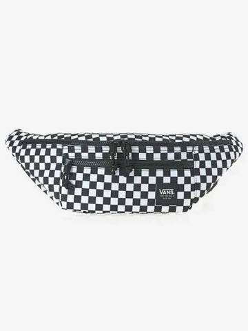 Ranger waist pack BLACK white CHECKERBOARD - VANS - BALAAN 1