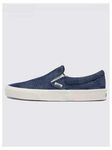 Official Denim Classic Slip on VN0A2Z41NVY1 - VANS - BALAAN 1