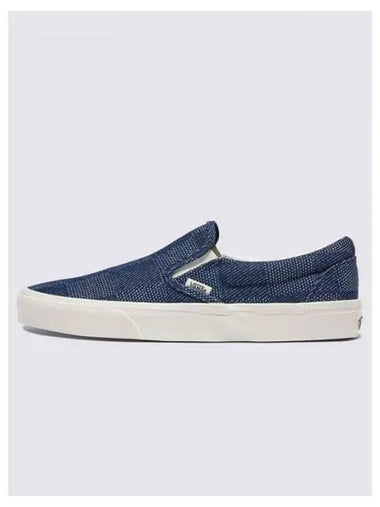 Official Denim Classic Slip on VN0A2Z41NVY1 - VANS - BALAAN 1