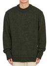 Back Stitch Elbow Patch Knit Top Charcoal - MAISON MARGIELA - BALAAN 4