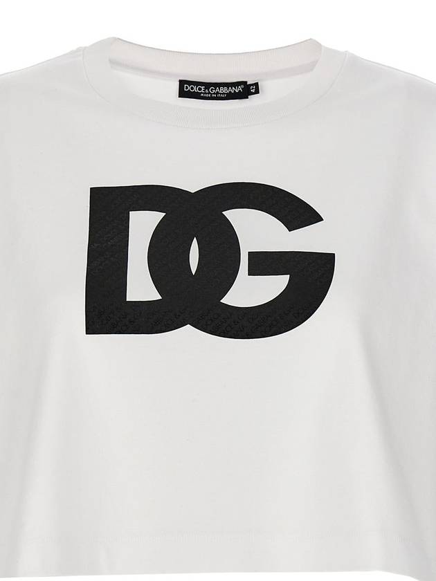 long sleeve t-shirt F8U81TGDB6QW0800 WHITE - DOLCE&GABBANA - BALAAN 5