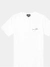 Men's Item Logo Short Sleeve T-Shirt White - A.P.C. - BALAAN 2