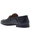 Gancini Ornament Loafer Black - SALVATORE FERRAGAMO - BALAAN.