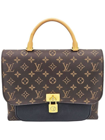 Louis Vuitton M44259 Monogram Canvas Noir Marignan Tote Bag - LOUIS VUITTON - BALAAN 1