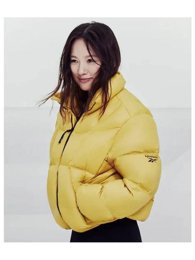 Pump Paris down jacket yellow - REEBOK - BALAAN 1