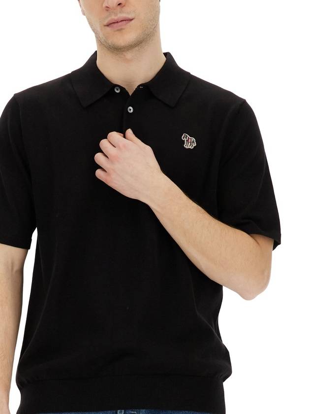 PS by Polo T-shirt M2R 504XZ M21858 79 BLACK - PAUL SMITH - BALAAN 5