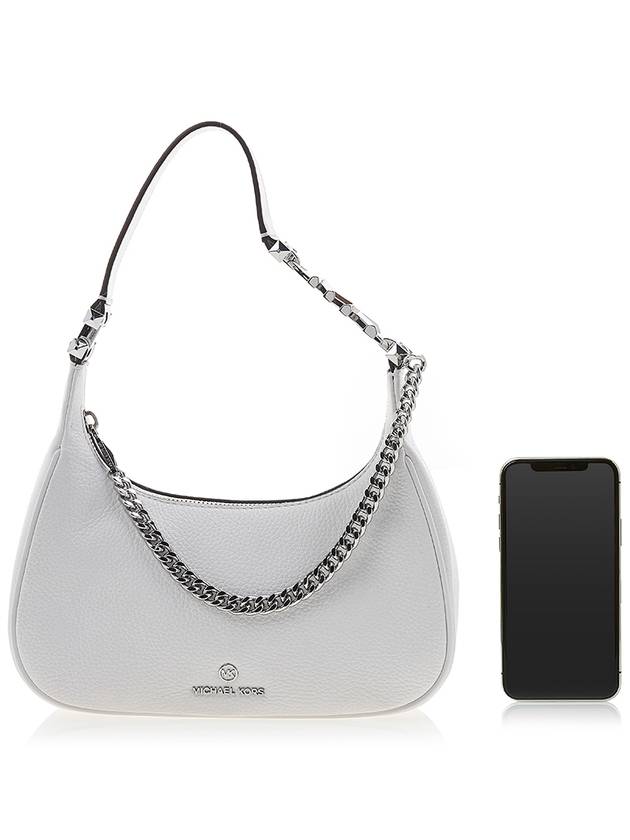 Women's Piper Small Shoulder Bag White - MICHAEL KORS - BALAAN.