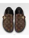 Cosy Flat Comfort Clog Brown - LOUIS VUITTON - BALAAN 4