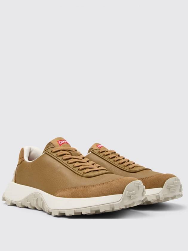 Women's Drift Trail Vibram Low Top Sneakers Brown - CAMPER - BALAAN 3