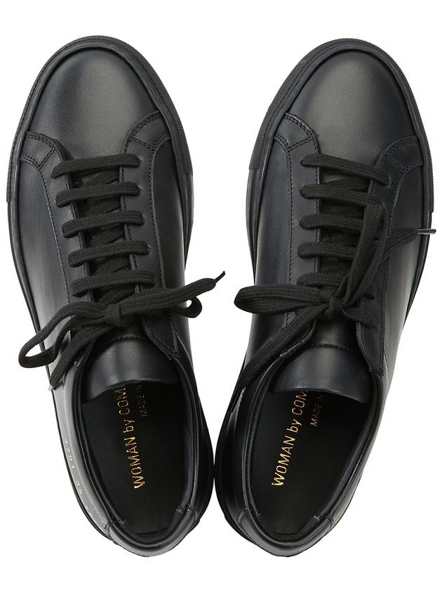 Original Achilles Low Top Sneakers Black - COMMON PROJECTS - BALAAN 3