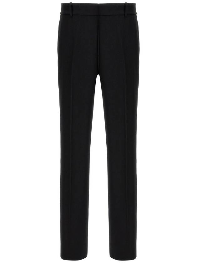 Men's Tailored Cigarette Straight Pants Black - ALEXANDER MCQUEEN - BALAAN 2