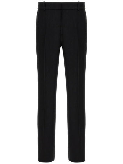 Men's Tailored Cigarette Straight Pants Black - ALEXANDER MCQUEEN - BALAAN 2