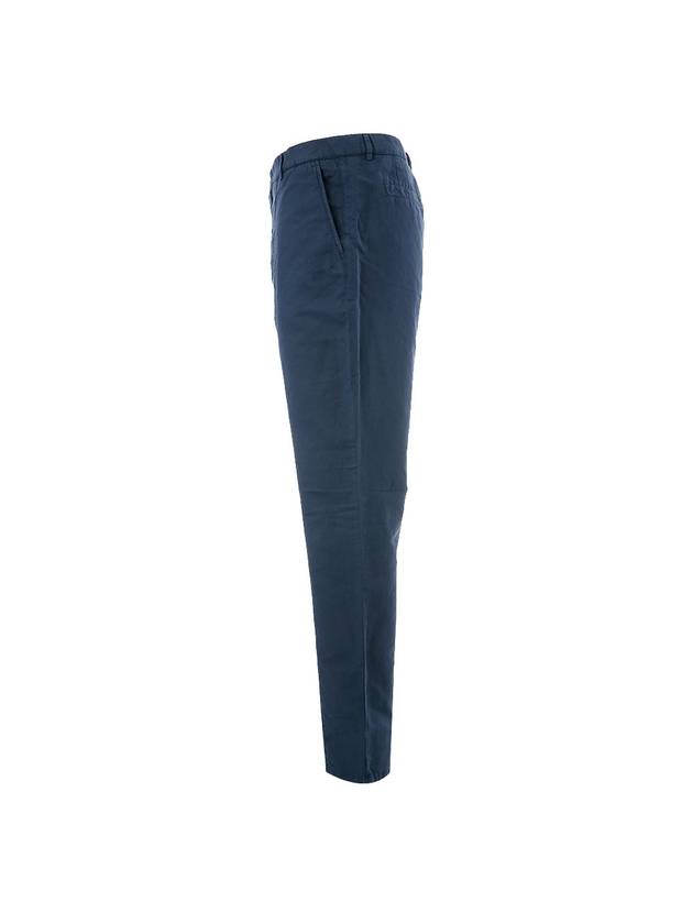 Gabardine Straight Pants Navy - BRUNELLO CUCINELLI - BALAAN 3