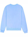 Wellness Crew Neck Cotton Sweatshirt Light Blue - SPORTY & RICH - BALAAN 4