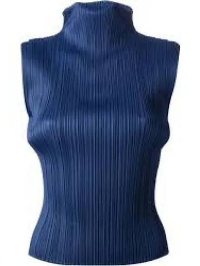 pleated sleeveless top - ISSEY MIYAKE - BALAAN 2