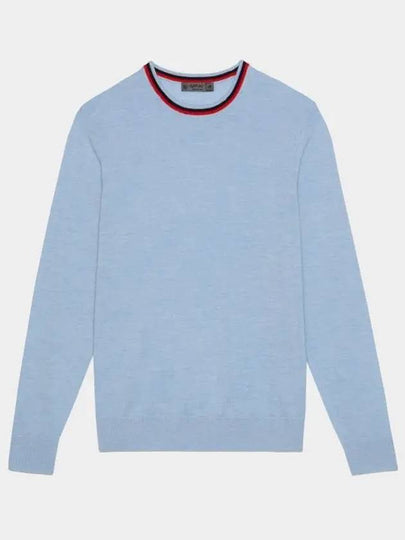 Crew Neck Merino Wool Sweater Sky - G/FORE - BALAAN 2