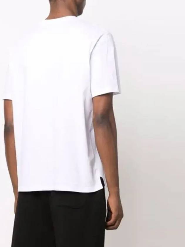 Logo Short Sleeve T-Shirt White - MONCLER - BALAAN 6