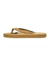 Fira Flip Flop Yellow - ISABEL MARANT - BALAAN 1