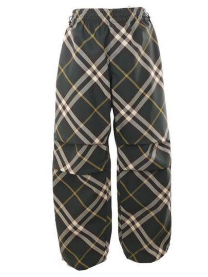 wide check pants 8082034 - BURBERRY - BALAAN 2