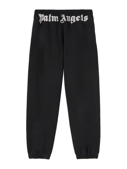 Classic Logo Track Pants Black - PALM ANGELS - BALAAN 2