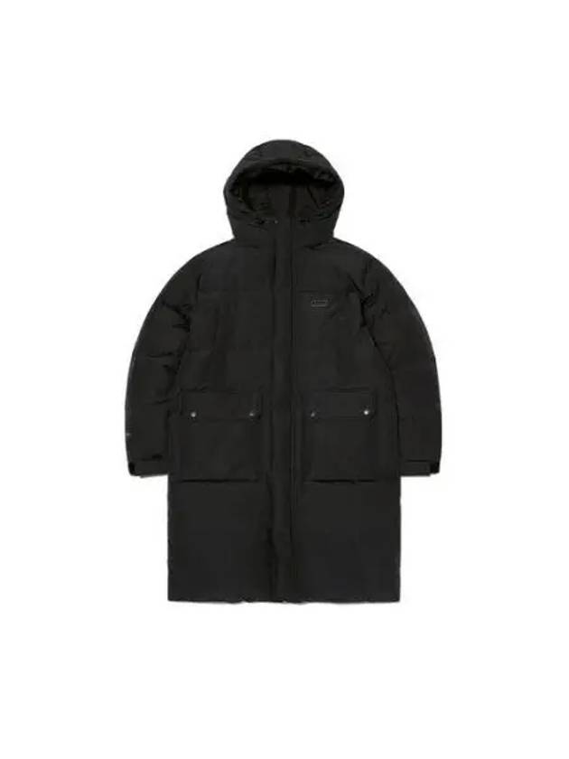 KODAK Apparel Essential Long Stand Neck Down Jacket BLACK - KODO - BALAAN 1