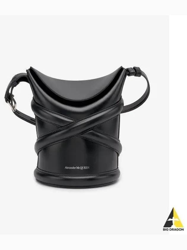 The Curve Small Bucket Bag Black - ALEXANDER MCQUEEN - BALAAN 2