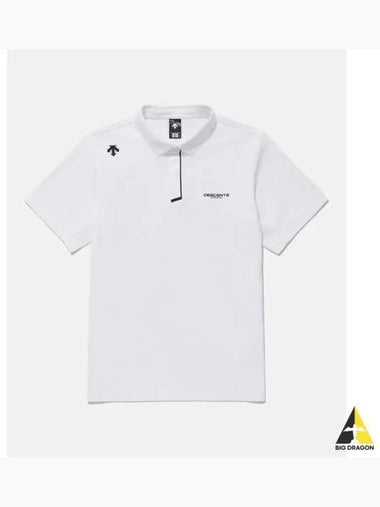 Standard Polo T Shirt White SP321TPS71 - DESCENTE - BALAAN 1