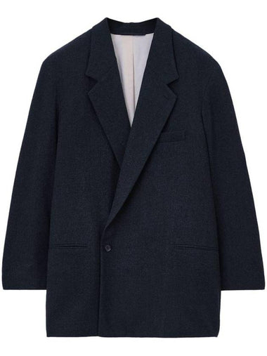 Short Double Breasted Coat Black - LEMAIRE - BALAAN 1